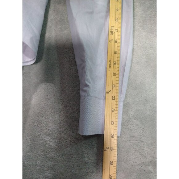 UNTUCKit Shirt Mens Large Gray Long Sleeve Button Down Wrinkle Free Rubican - Picture 6 of 10